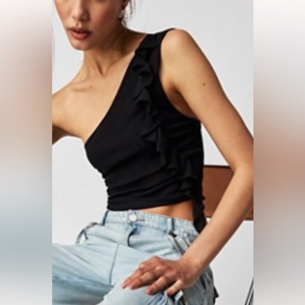 Free People Brea One Shoulder Top